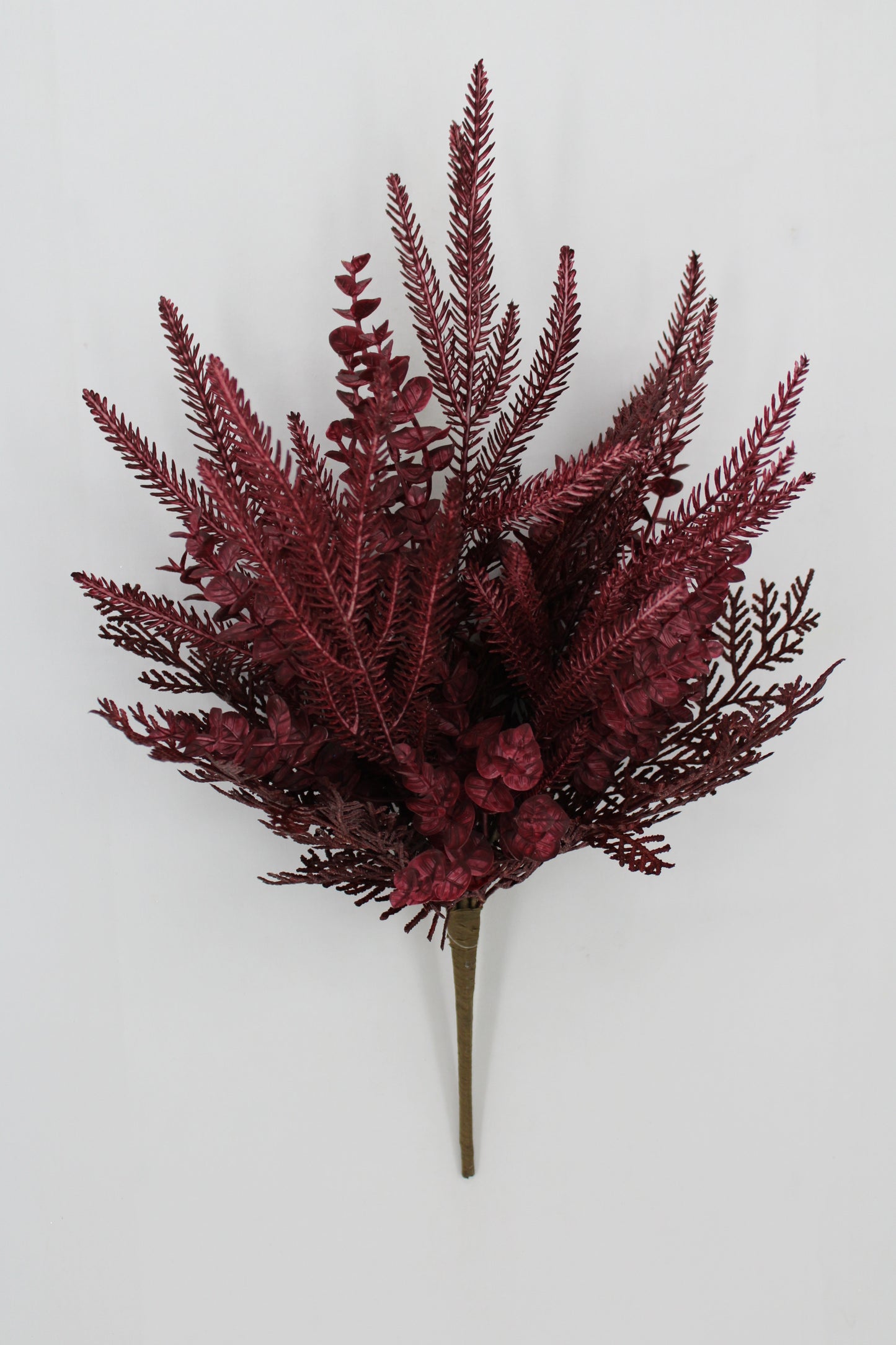 22 IN MIXED LEAF & BERRY BUSH