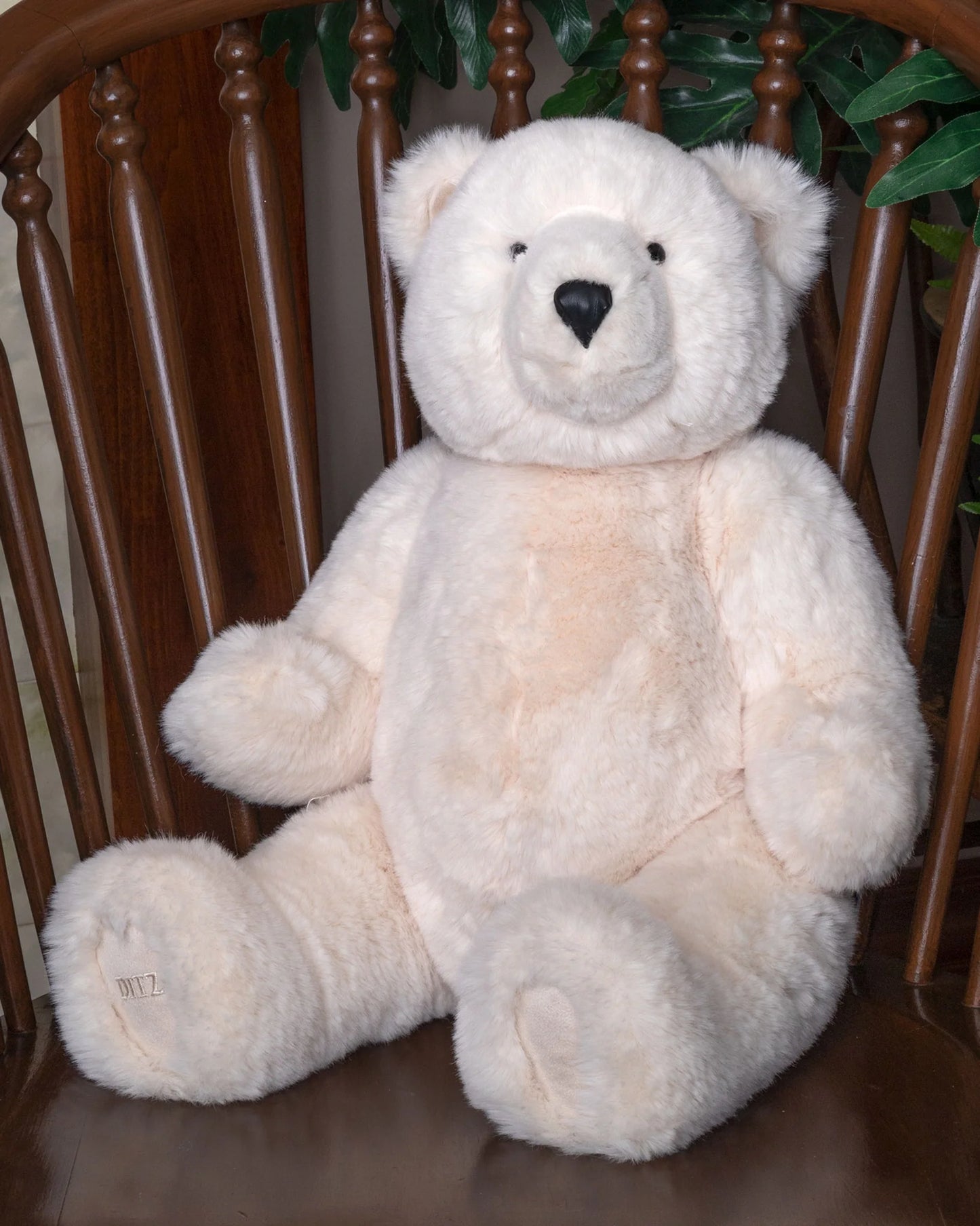 Jointer Bear, 22"- Vanilla Cream - Burlap and Bling Decor
