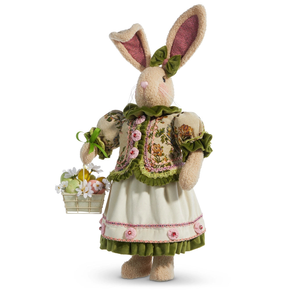 23" MRS. BUNNY - Burlap and Bling Decor