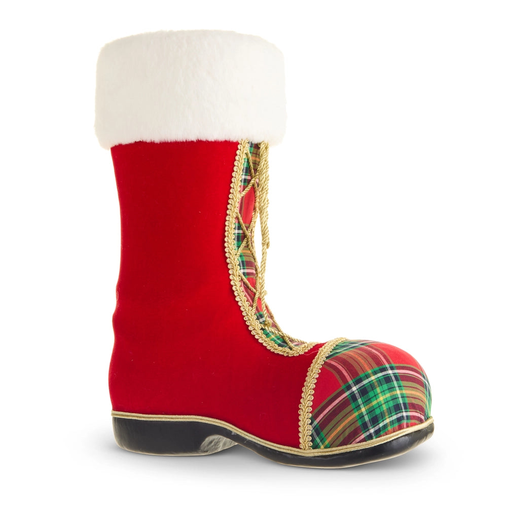15.5" Velvet Boot