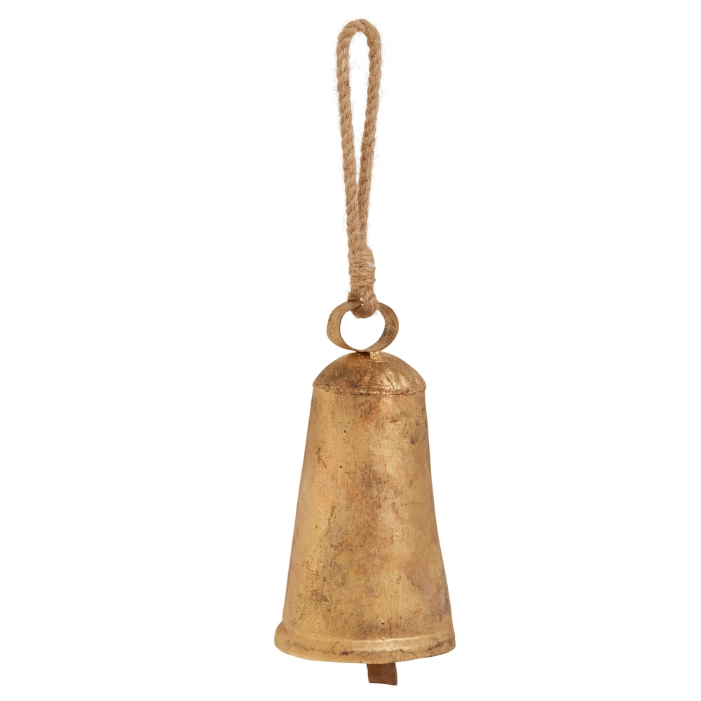 8" Rustic Gold Bell