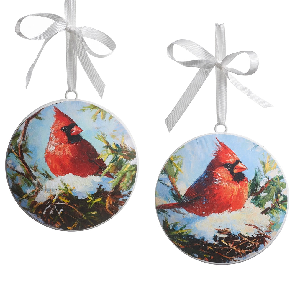 5" A Nested Memory Disc Ornament