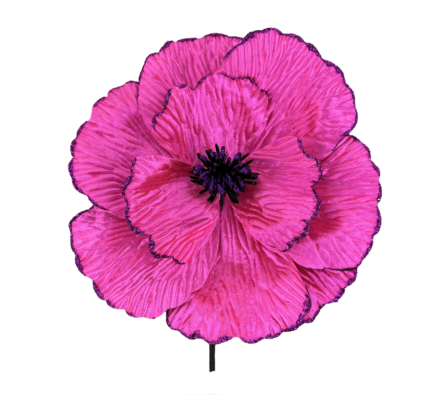 Hot Pink Fantasy Flower Pick 9"Diameter