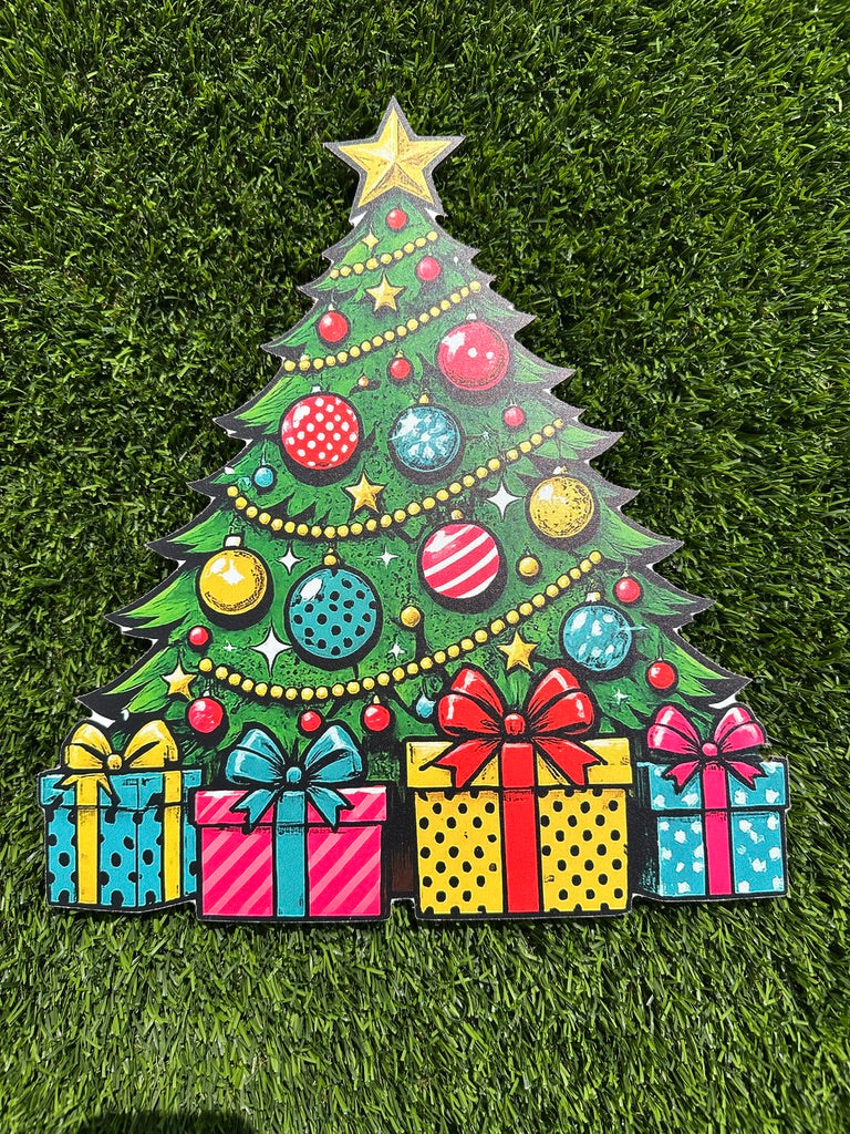 Whimsical Chrismas Tree 15.5"