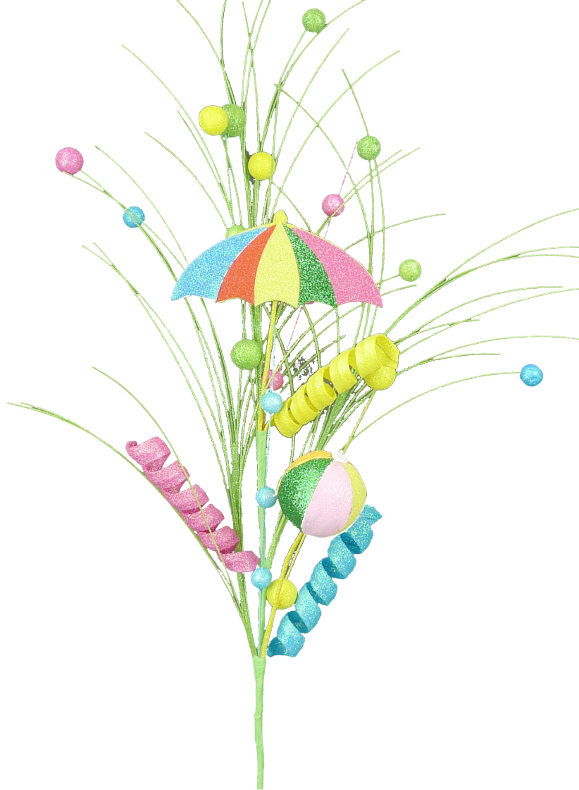 Beach Umbrella Ball Spray 34L - Burlap and Bling Decor