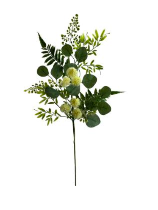 Fern Eucalyptus Spray H28 - Burlap and Bling Decor