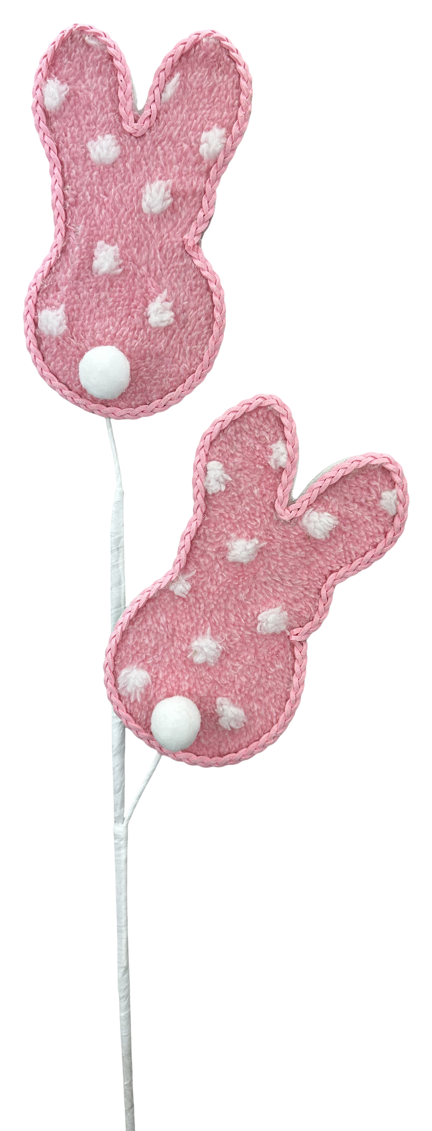 Polkadot Bunny Spray H29 pink - Burlap and Bling Decor