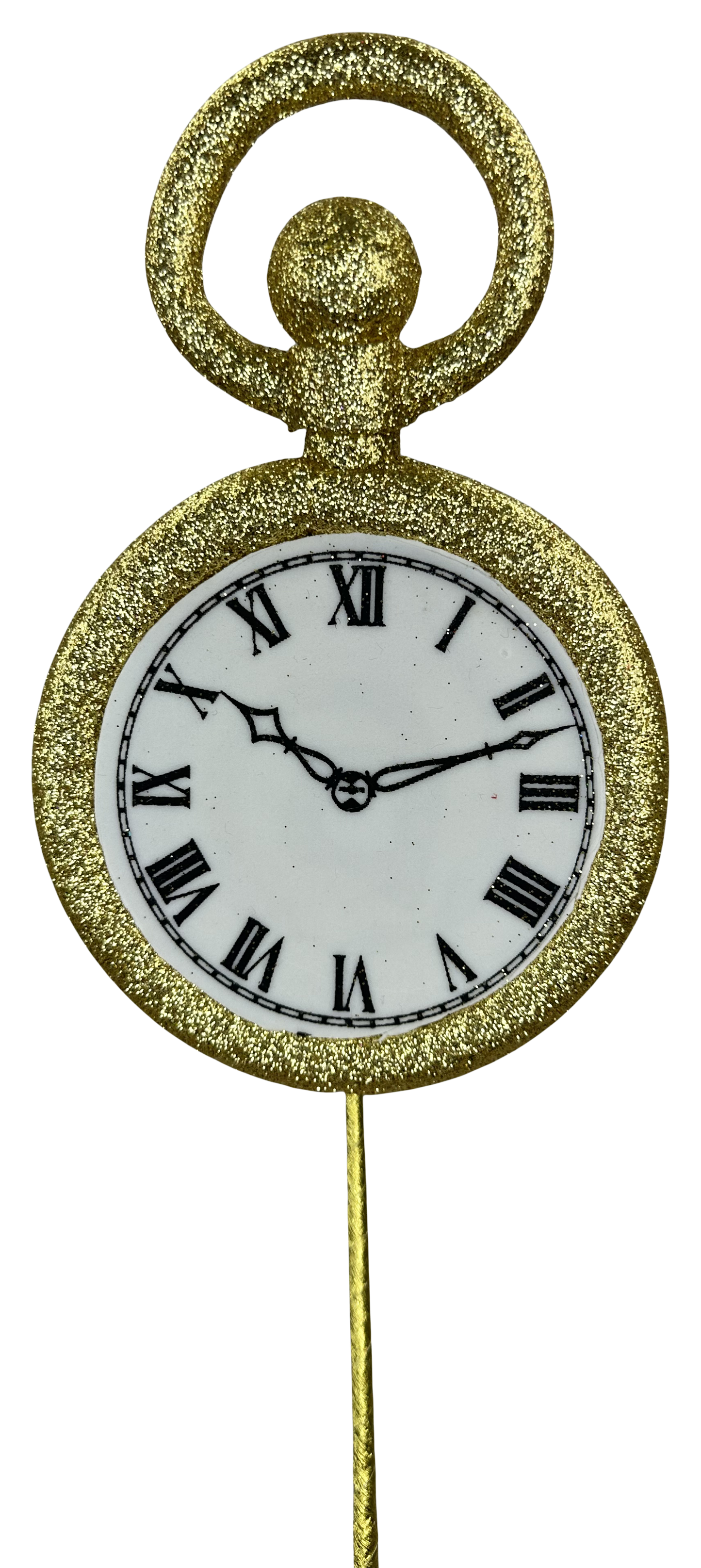 Gold Clock Pick H17xW4.5