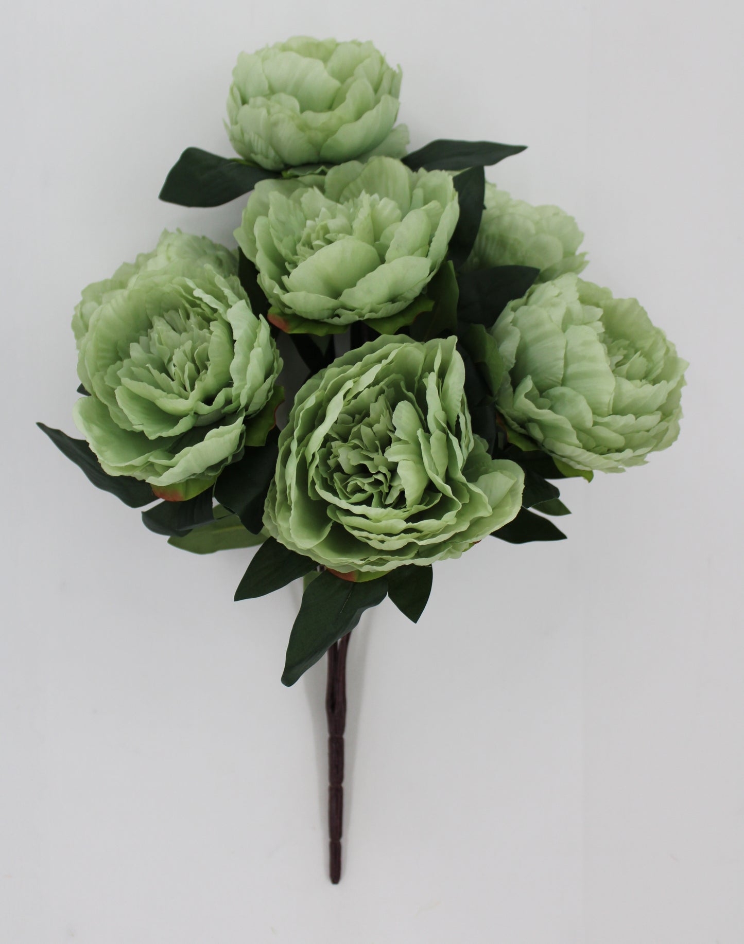 21 IN PEONY BUSH GREEN - Burlap and Bling Decor