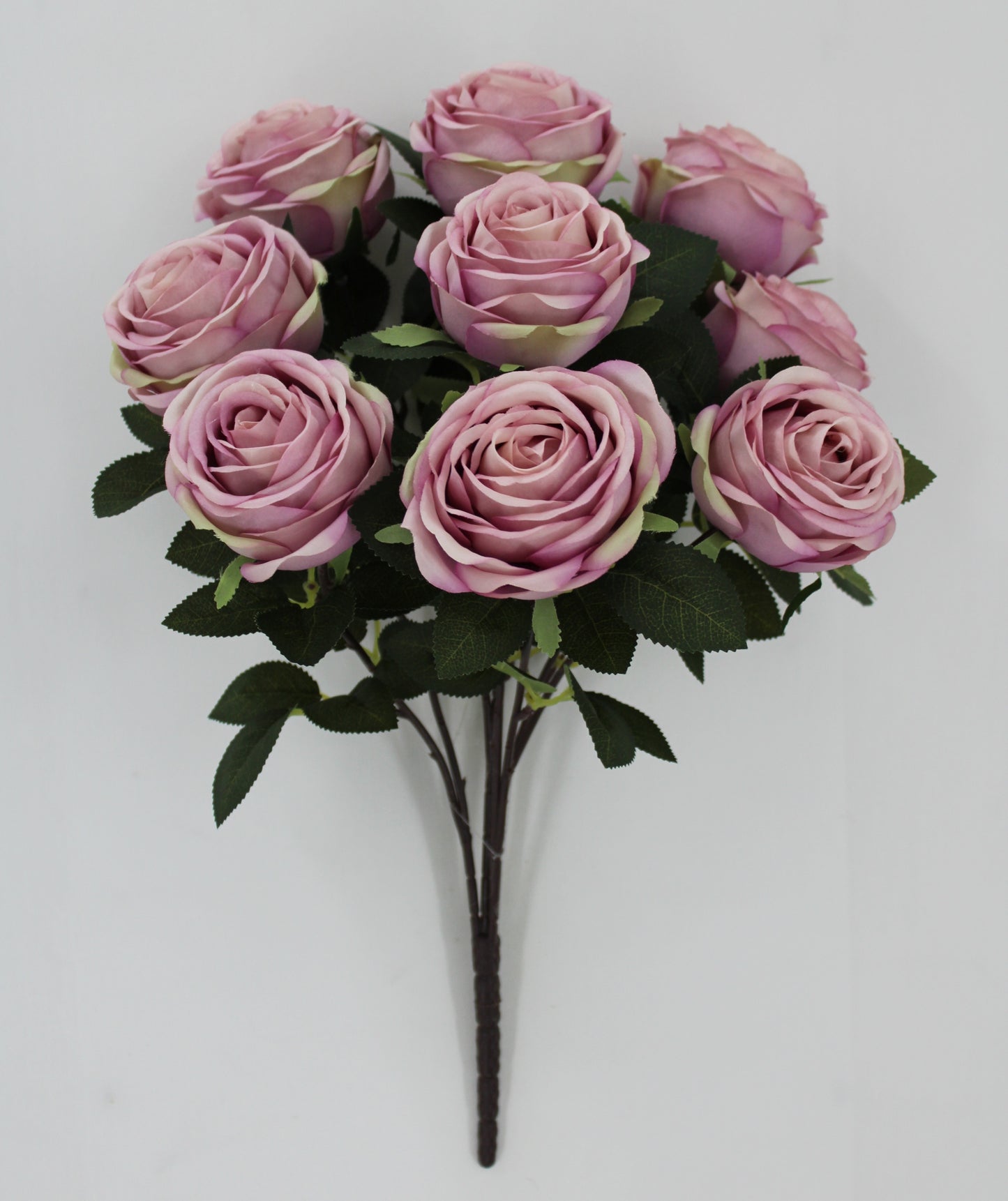 19 IN ROSE BUSH LAVENDER - Burlap and Bling Decor