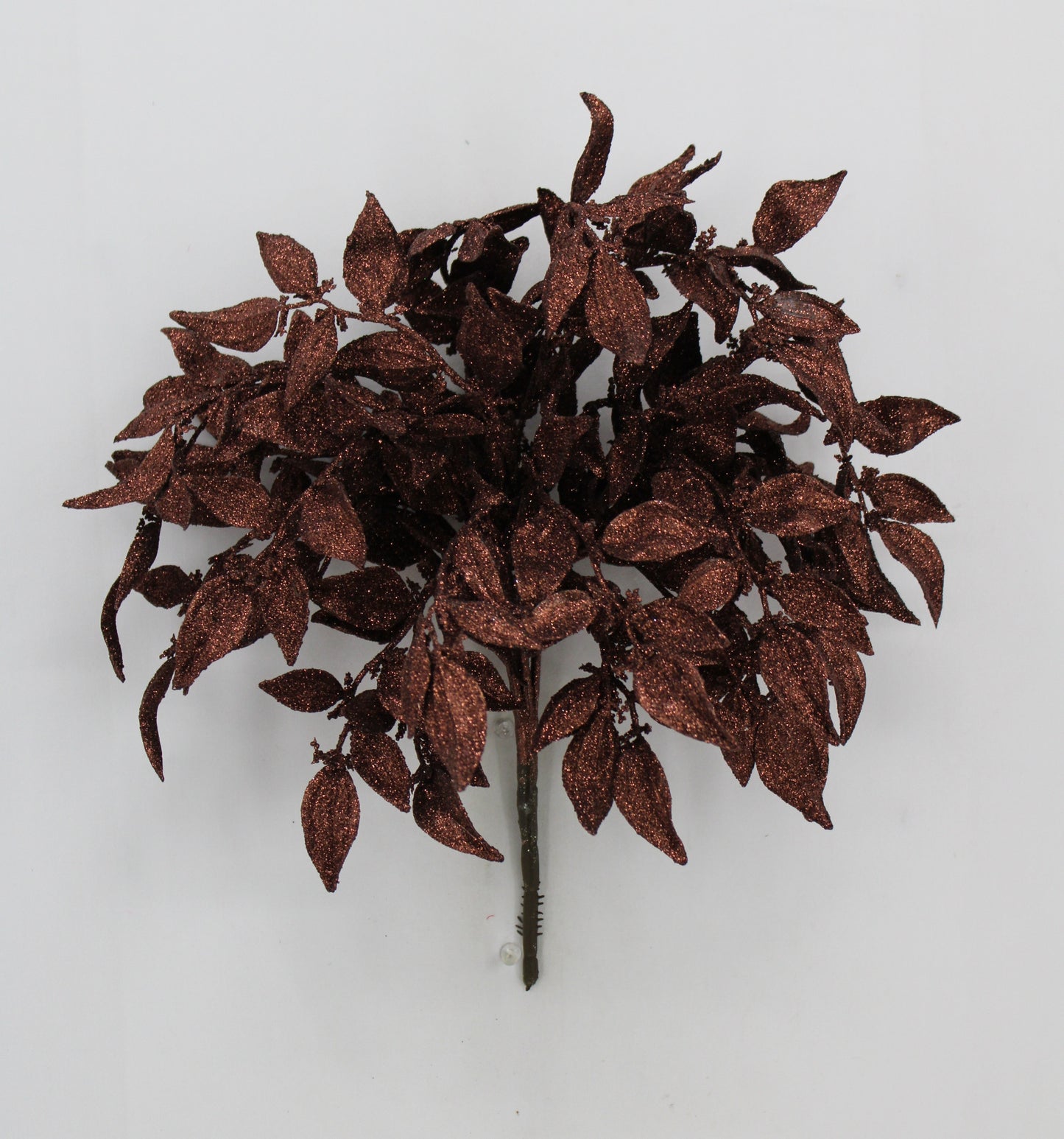 17 " COPPER LEAF W/ GLITTER