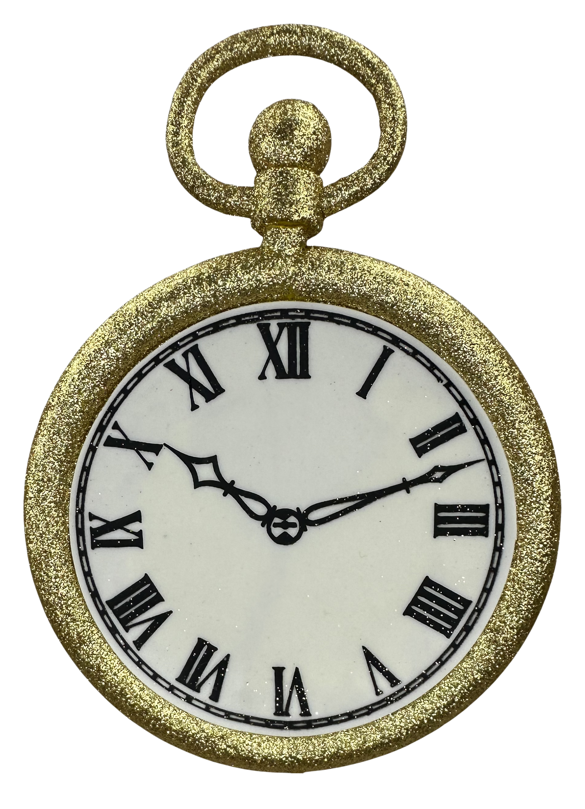 Gold Clock H11xW8
