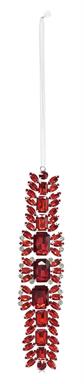 Crystal Bling 8.25" Red