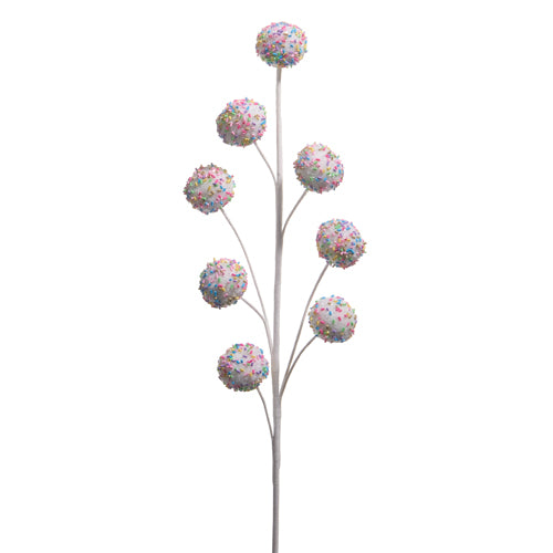 23" Candy Sprinkle Ball Spray - Burlap and Bling Decor