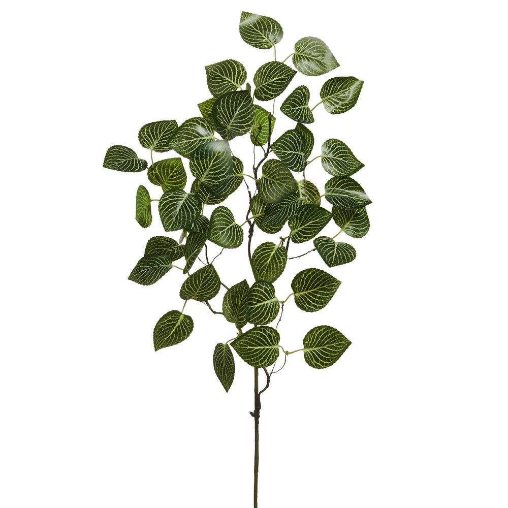 39" Variegated Leaf Spray