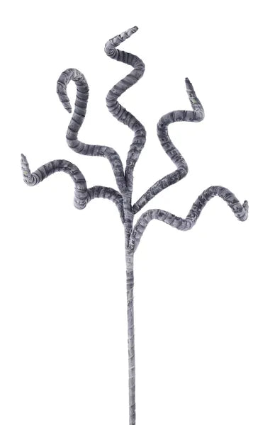 30"L EVA/PE TENTACLES SPRAY GREY/BLACK - Burlap and Bling Decor