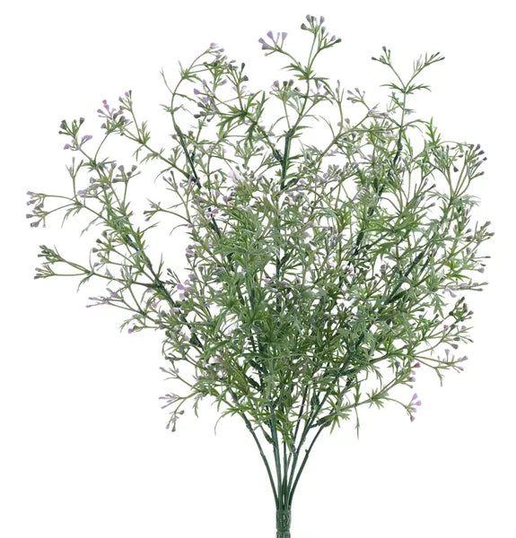 20"L WILDFLOWER BUSH YELLOW SPRAY - Burlap and Bling Decor