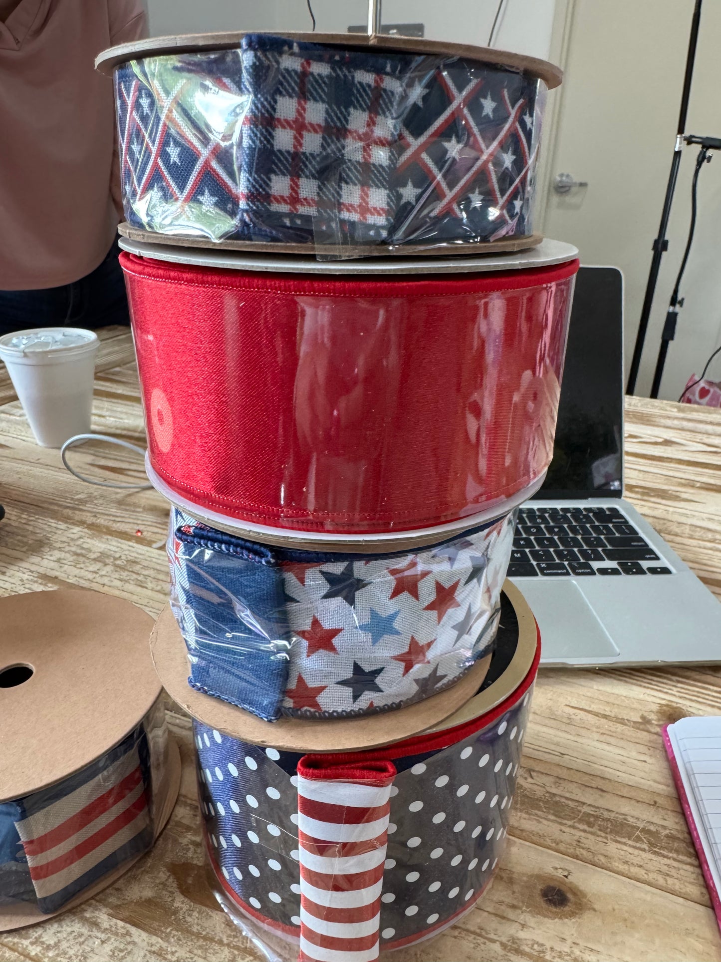 Patriotic Bow Kit + Tutorial