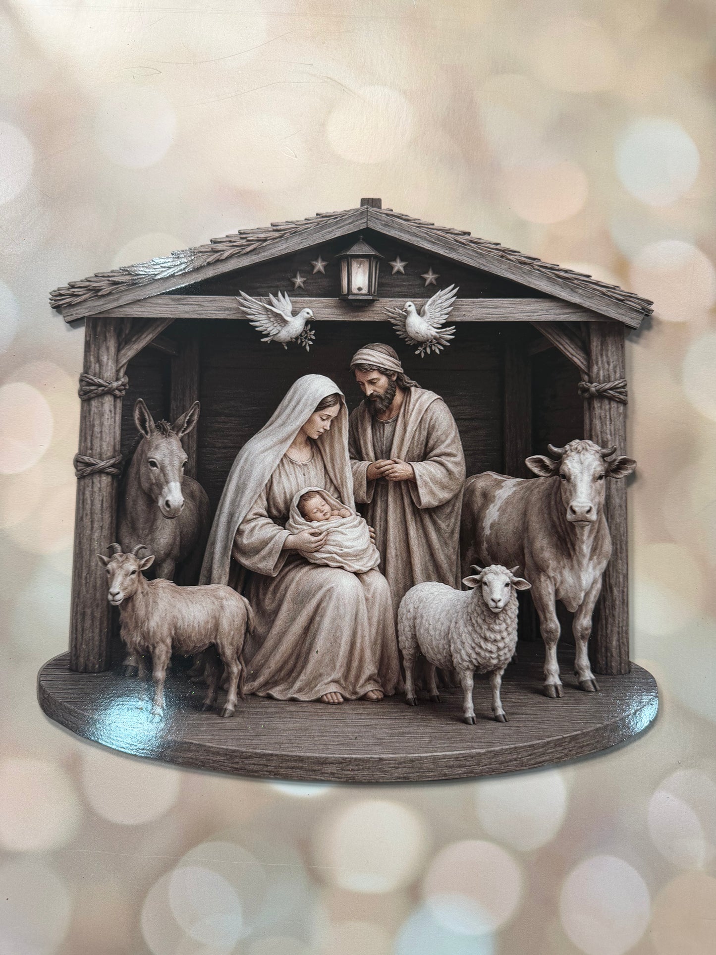12" Nativity Sign
