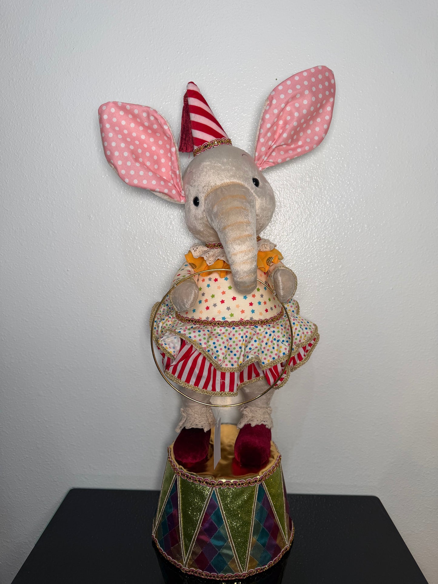 CIRCUS ELEPHANT 25 27 72CM