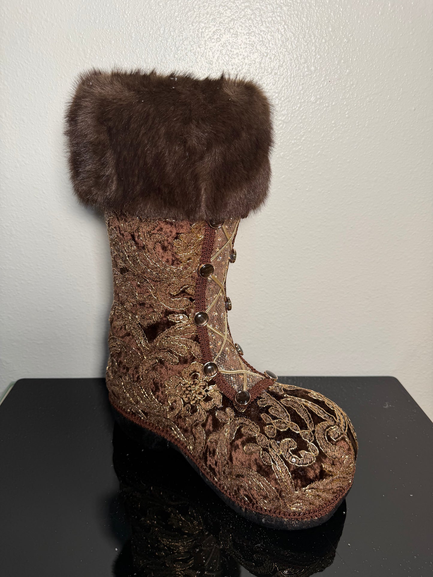 BOOT BROWN, 35 30 40CM