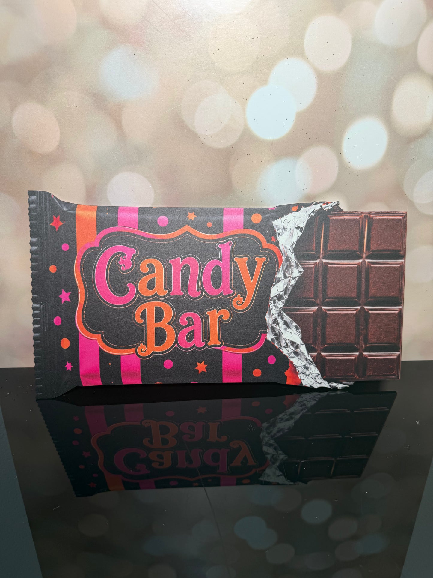 16" Halloween Candy Bar- Wood Sign