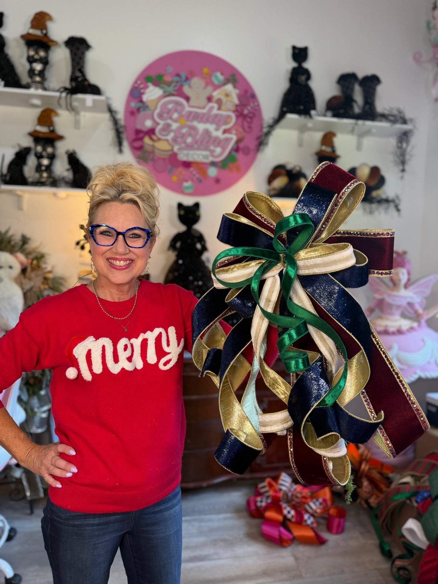 RL Inspired Glam Tree Topper