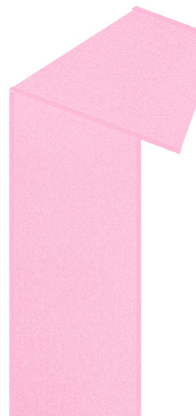 4"X10YD SATIN FUSED PINK - Burlap and Bling Decor