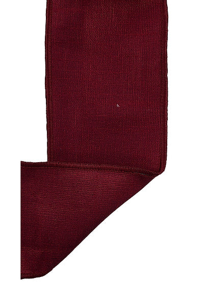 2.5"X10YD DUPIONI BURGUNDY