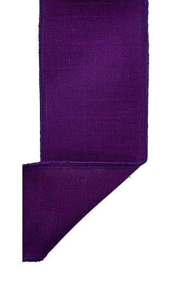 2.5"X10YD DUPIONI PURPLE