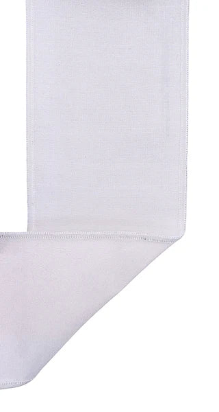 4"X10YD WINTER WHITE DUPIONI