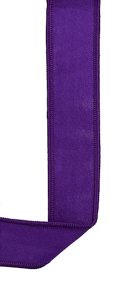 7/8"X10YD MOIRE FABRIC/PURPLE