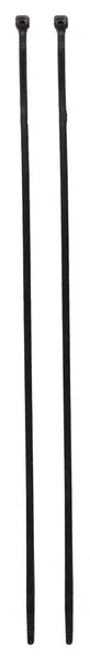 12"L X 2.8MM ZIP TIES 250EA,BG - BLACK