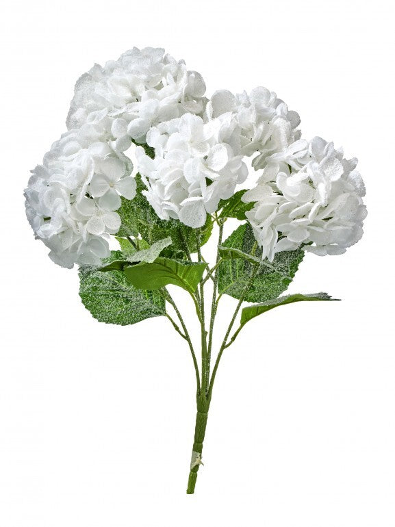 23" SNOW HYDRAGNEA BUSH WHITE SNOW