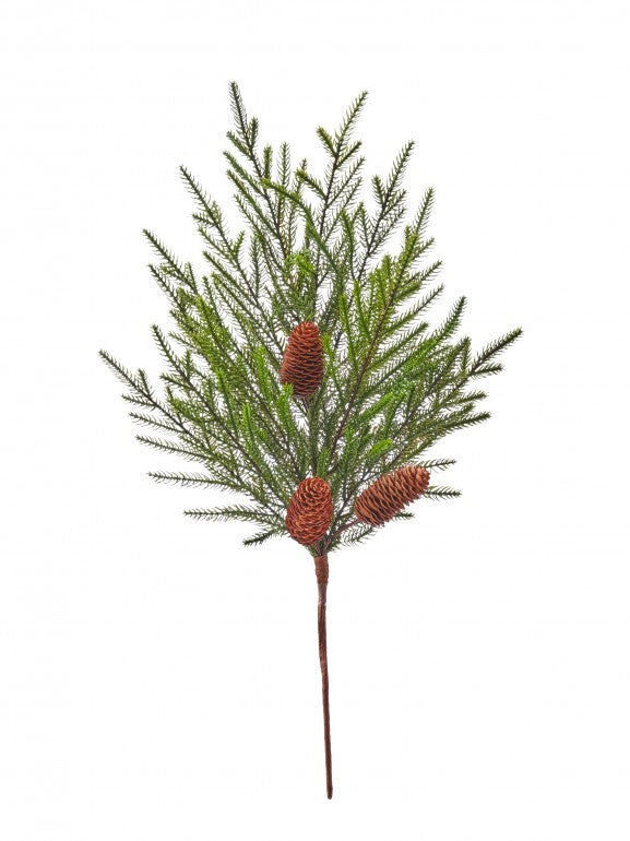 24" JUST CUT MINI FIR /CONE SPRAY TTGR