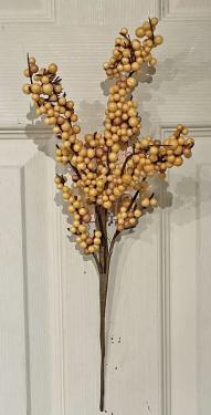 16" BERRY SPRAY - Burlap and Bling Decor