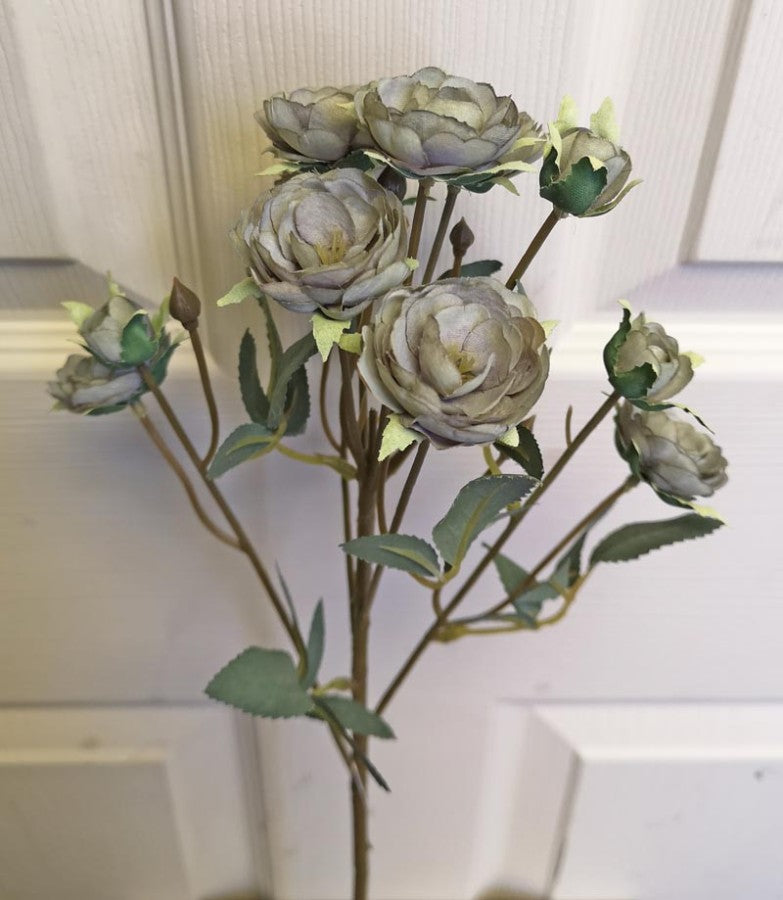 20IN MINI ROSE STEM - Burlap and Bling Decor