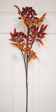 29.5" CL BERRY&FIR SPRAY - Burlap and Bling Decor