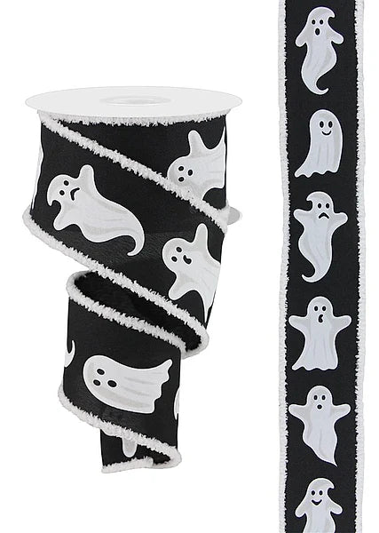 2.5"X10YD GHOSTS W/DRIFT BLACK/WHITE