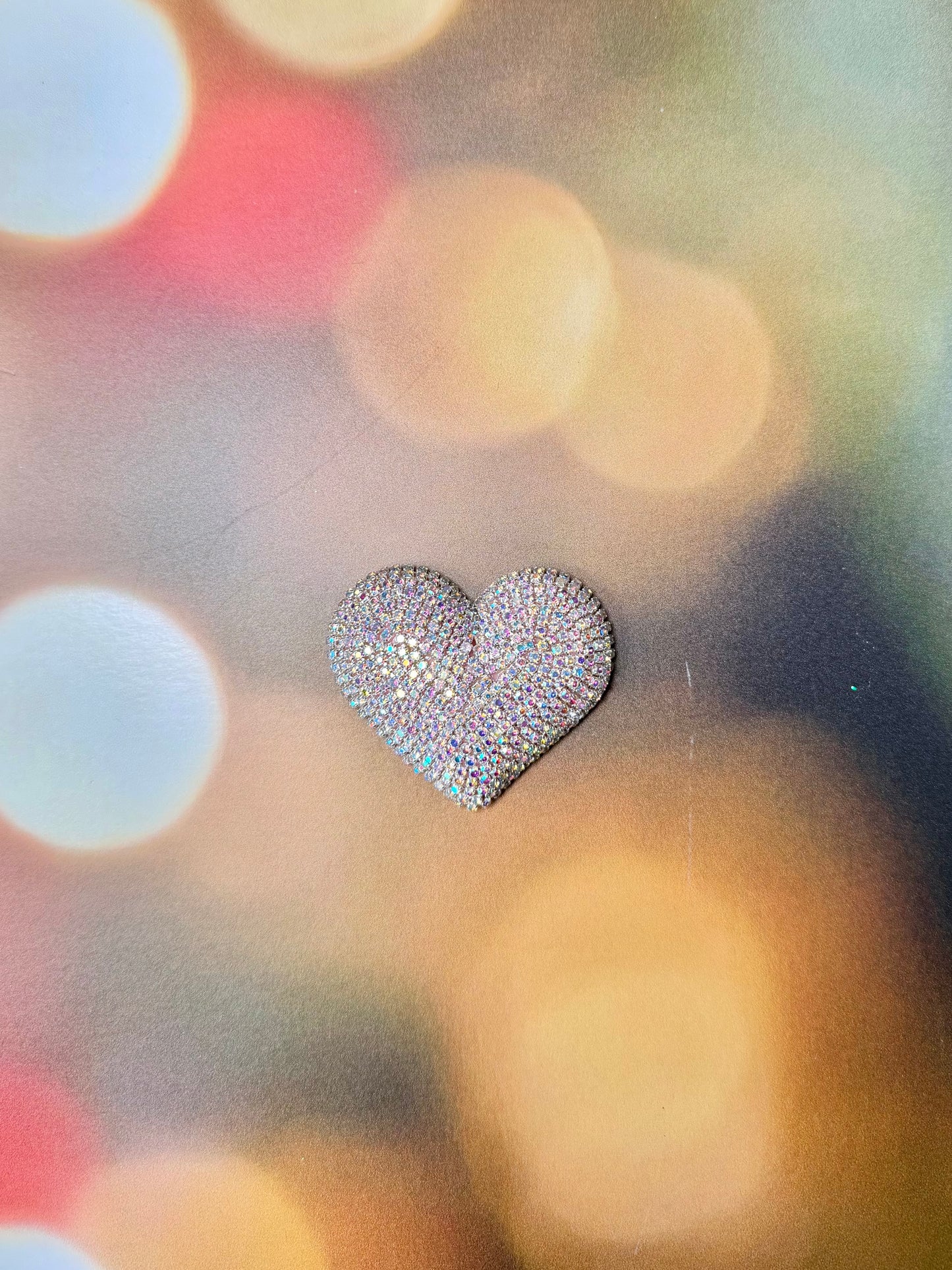 2.5" Jeweled Hearts ASSORTED