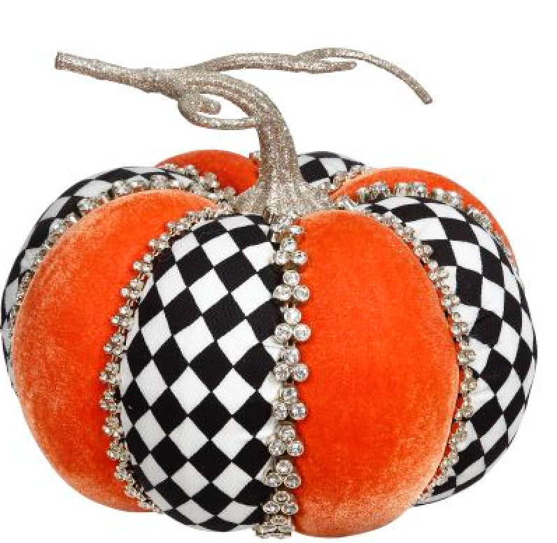 HARLEQUIN PUMPKIN Choose Small 6" or Tall 7''