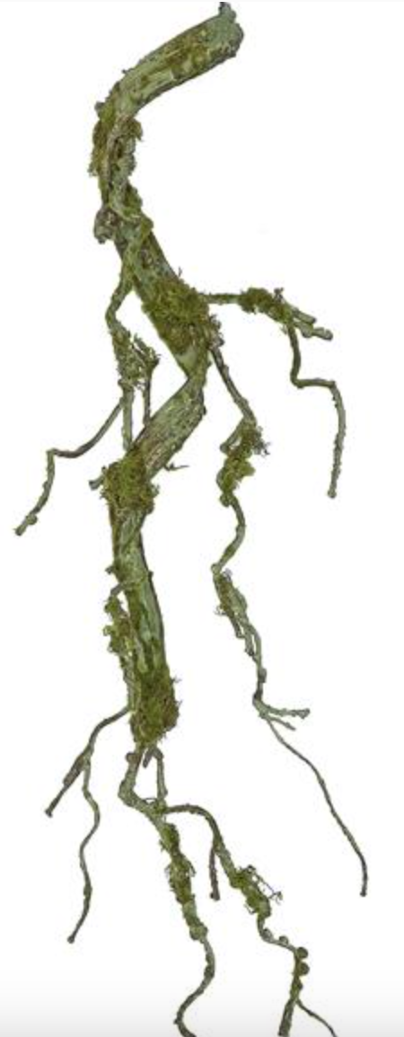 MOSS TWIG VINE, 36"; MOSS GREEN - Burlap and Bling Decor