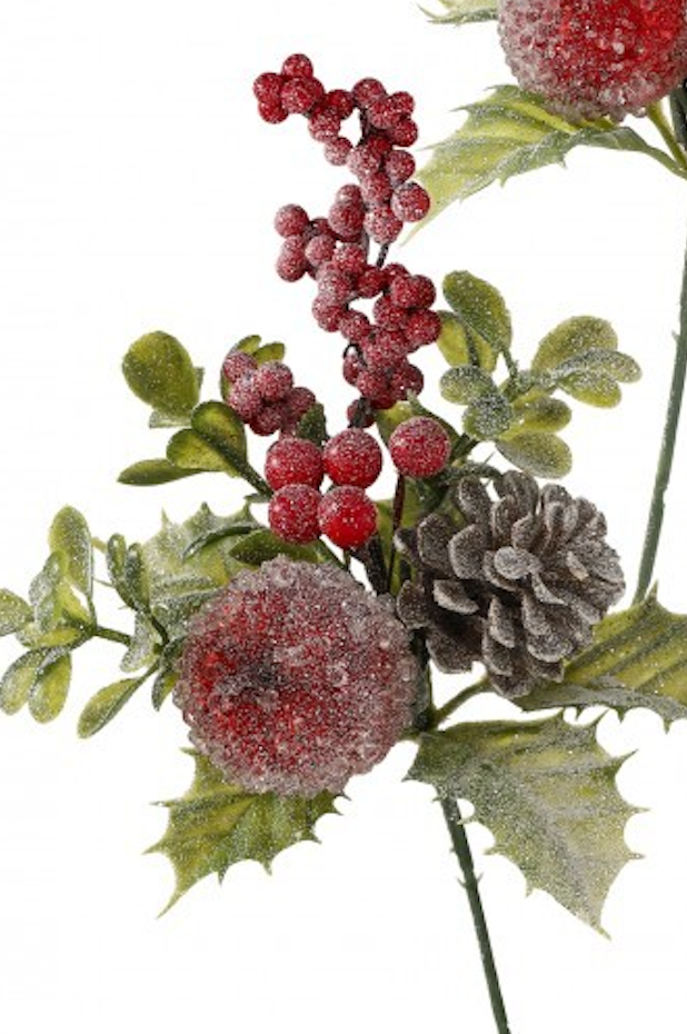 7.5" PL CRYSTAL FRUIT/ BERRY/CONE PICK Assorted RDNA