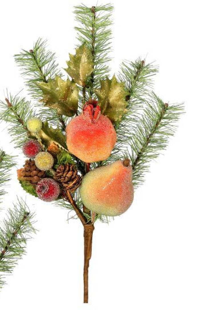 14" WP BEADED DELAROBIA PINE PICK 2AST MULT