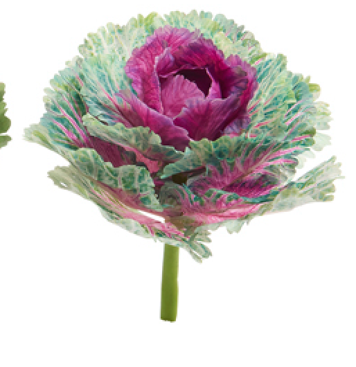 10" Real Touch Cabbage, Pick a Color - Burlap and Bling Decor