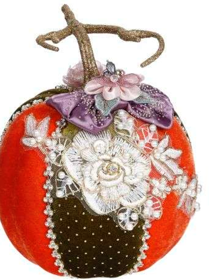 ELEGANT PUMPKIN Choose Small 7" or Tall 7.5"