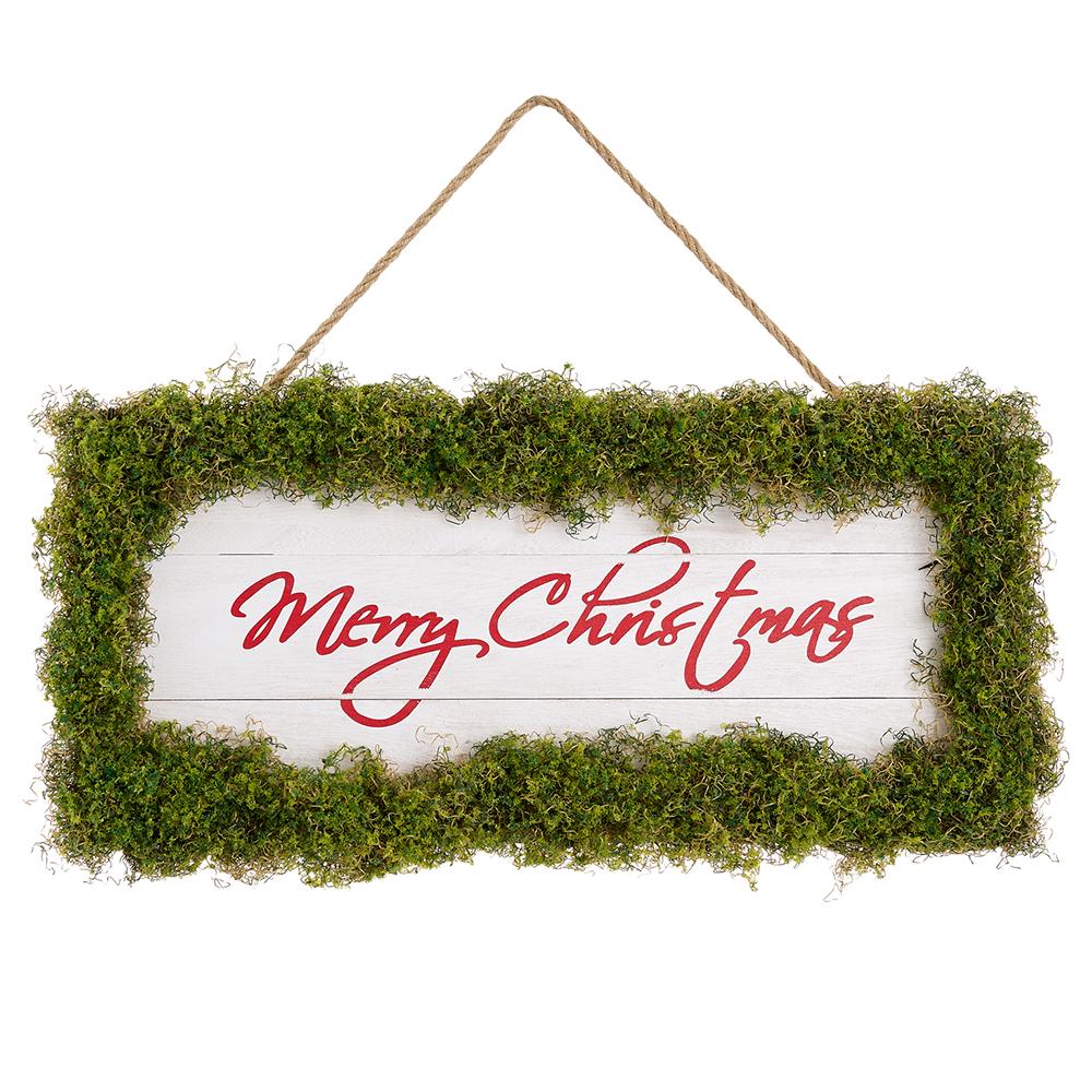10" Merry Christmas Wall Decor