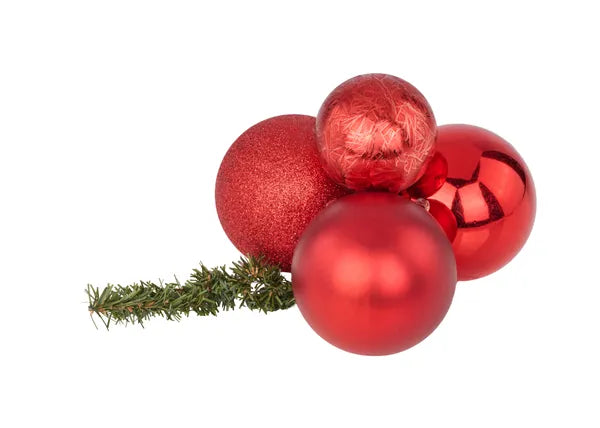 80,60MM BALL CLUSTER 4 RED