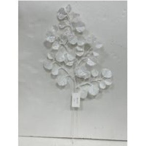27" GLITTER SILVER DOLLAR SWHITE
