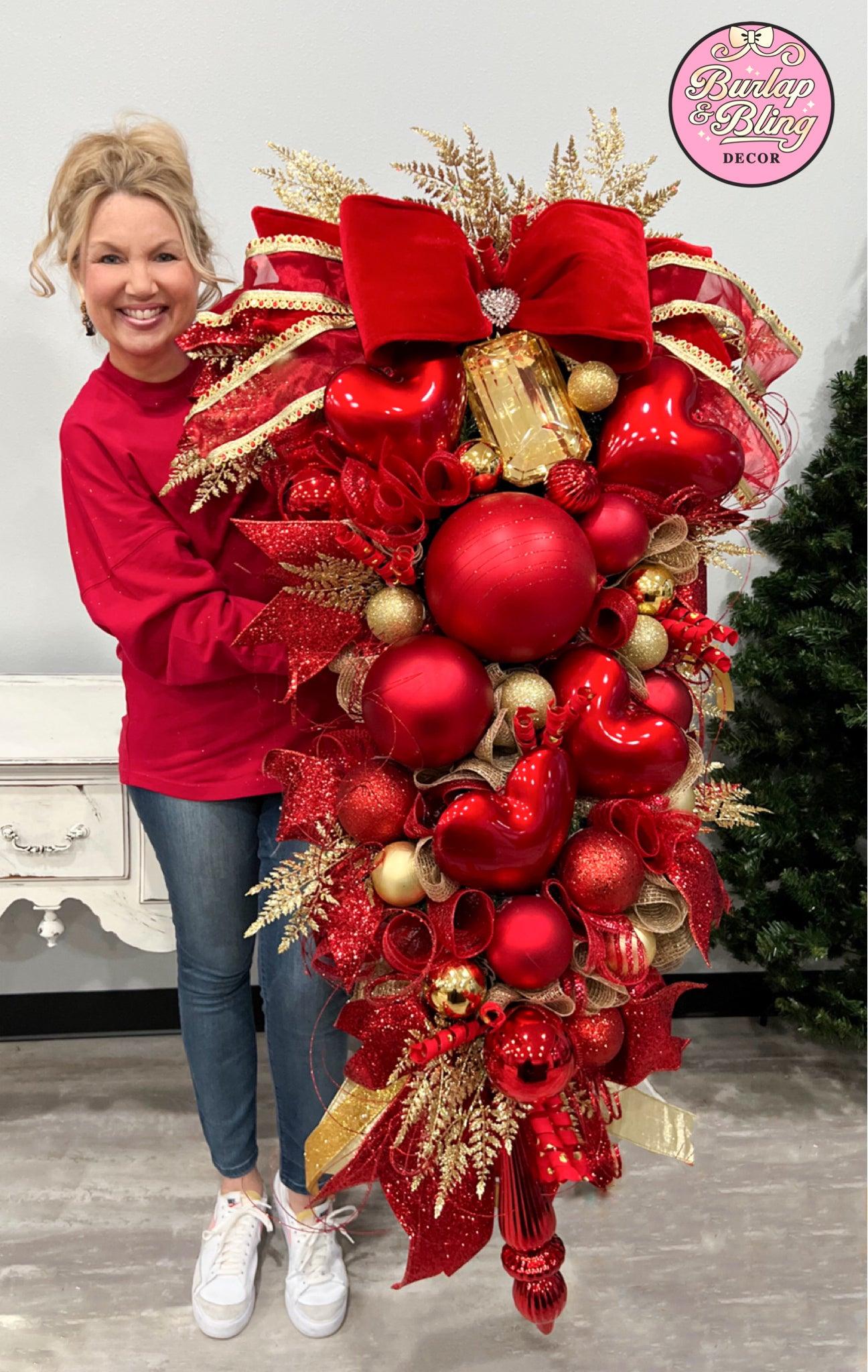 December 2023 Tutorials - Burlap and Bling Decor